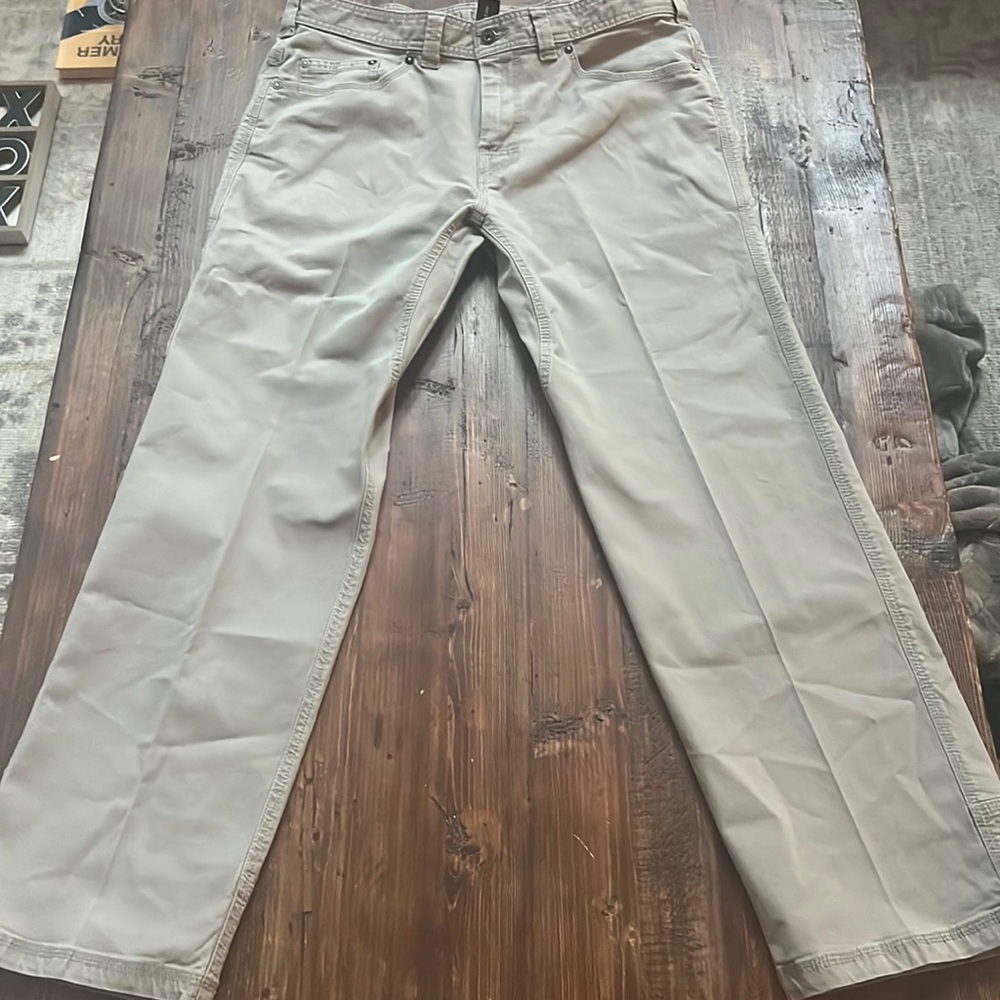 PrAna men’s pants 34x30 tan